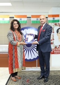 With the Council General of India in Toronto